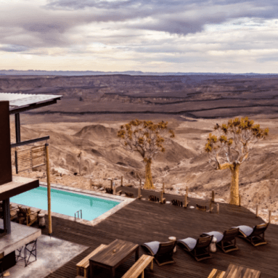Fishriver lodge view