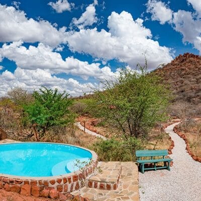 Waterberg Wilderness lodge Namibia, swimming pool