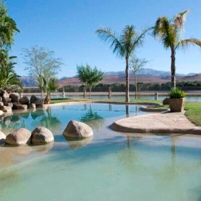 Norotshama river resort swimming pool
