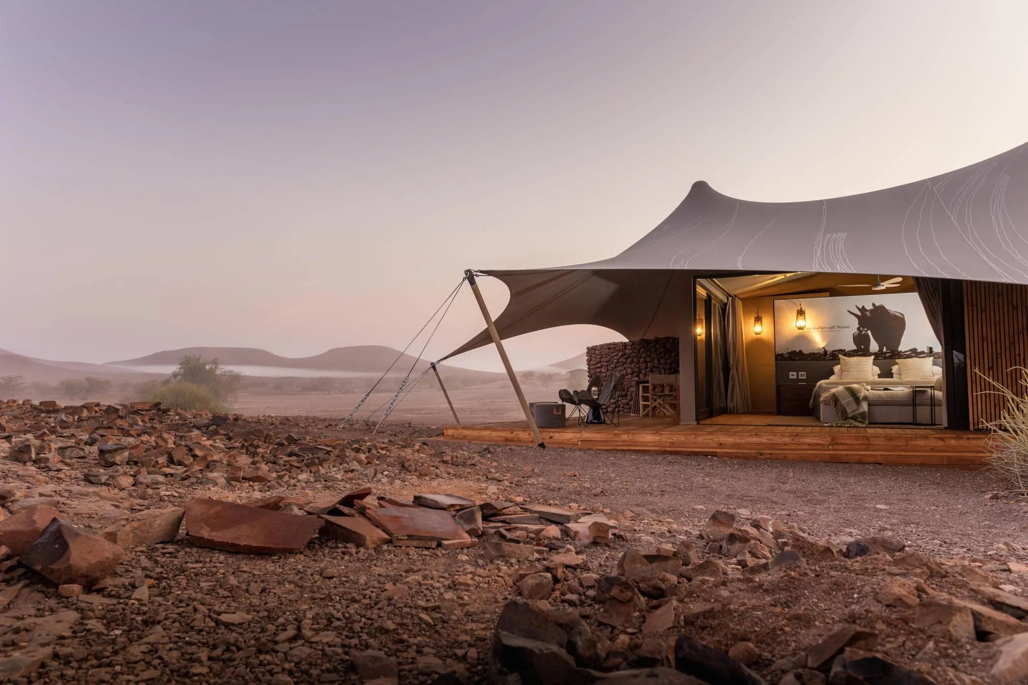 Wilderness Desert Rhino camp